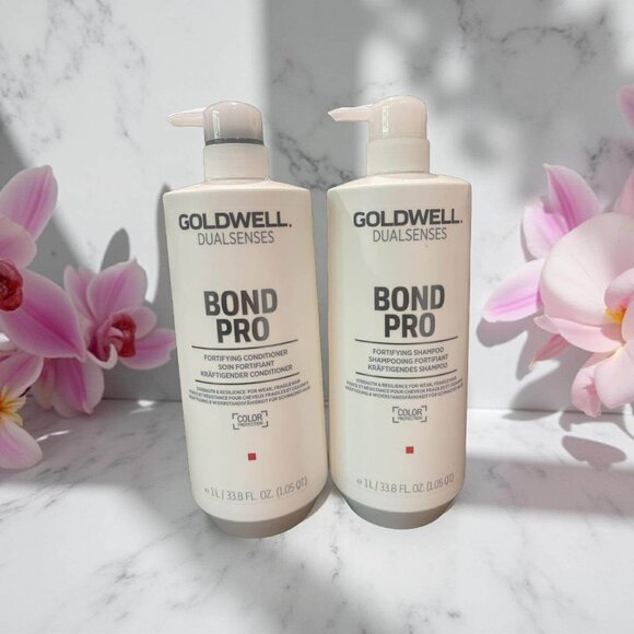 Goldwell Dualsenses Bond Pro Fortifying Shampoo & Conditioner 33.8 oz - Picture 1 of 3